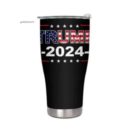 Trump 2024 30oz Copa de acero inoxidable Custom 900 ml de gran capacidad Botella de agua de doble capa 0422