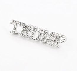 Trump 2024 Broche Diy Diamond Badge Crafts