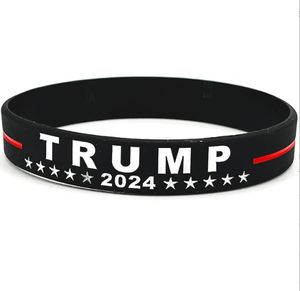 Trump 2024 Bracelet Silicon Bracelet Favor Keep America Grand bracelet Donald Trump Vote Rubber Support Bracelets Fans Gift