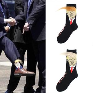 Trump 2024 Socks Sockings para adultos Mujeres Men Universal Cotton Sports Spockings