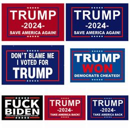 Trump 2024 Take American Back Car Stickers Poliéster Save American US Presidentail Trumps Sticker Decorativo FHH21-860