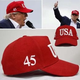 Trump 45 Red Hat American élection 3d brodery USA Baseball Cap 0418