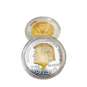 Trump Coin 2021-2025 Neem Amerika terug Coin U.S. Presidential Craft Souvenir