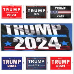 Trump Flag 2024 Verkiezing Vlag Banner Donald Trump Flag Houd Amerika Geweldig Again Ivanka Trump Flags 150 * 90cm 13 stijlen