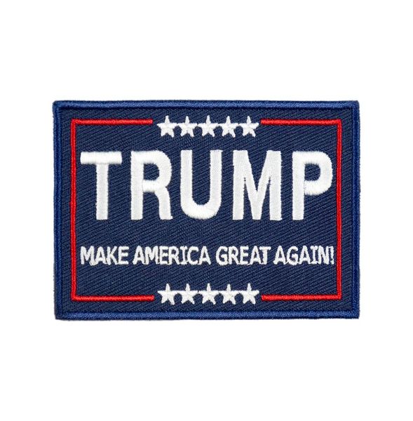 Trump Make America Great Again Broderie thermocollante pour vêtements, veste, gilet, moto, motard, accessoires personnalisés, votre Sh5259237