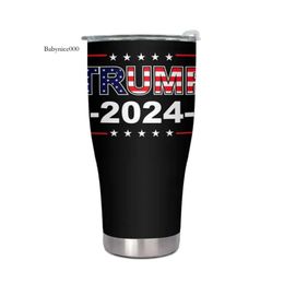 Copa de acero inoxidable de Trump Oz Ml Botella de agua de doble capa de gran capacidad