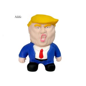 Trump Squishies Président américain jouet lent augmenter le soulagement du stress Squeeze Toys pour adulte Kid 0430