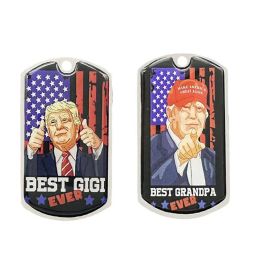 Trump Amerikaanse presidentsverkiezingen Patriottische hanger ketting Trump President US Flag Hangers