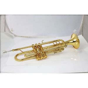 Trompette TR190S, trompette dorée, Instrument en laiton, fabrication classique