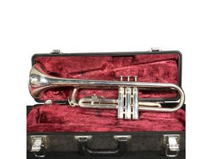 Trompet YTR 1335 zilveren Mouthpeace-hardcase