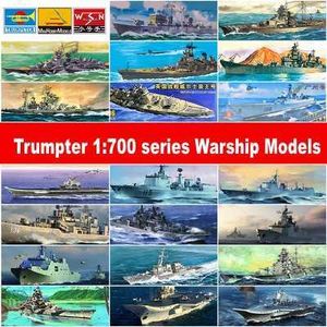 Trumpeter serie 809 mini escala militar eléctrica 30CM buque de guerra con montaje de Motor modelo conjunto Kits de construcción Hobby para adultos DIY