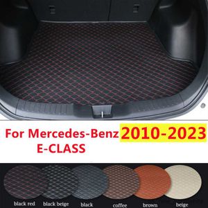 Estera del maletero SJ kustom cocok untuk mercedes-benz E-CLASS W212 W213 tahan air tikar bagasi mobil ekor otomatis baki Boot Liner pelindung alas karpet kargo R230808