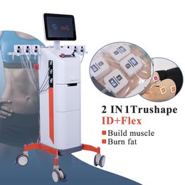 Trusculpt Flex Amincissant Rf 2Mhz Équipement de radiofréquence monopolaire Trushape 3D ID Hot Rf Serrage de la peau Entraînement musculaire Réduction de la cellulite Machine d'élimination des graisses