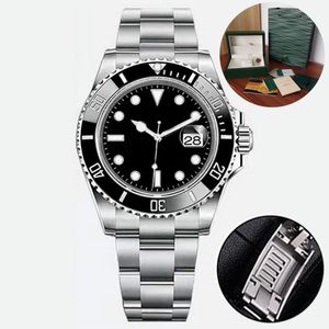 Montre fidèle Montres pour hommes 40mm 41mm Mouvement automatique 2813 Starbucks Bluesy Deux tons Wimbledon Montres pour hommes Glide lock Montre-bracelet Montres pour femmes Avec papiers de boîte