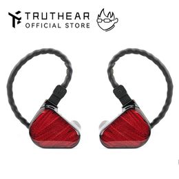TruthEar x Crinacle Zero Red Dual Dynamic Drivers in Ear Headphone avec 0,78 Câble 2pin 240514