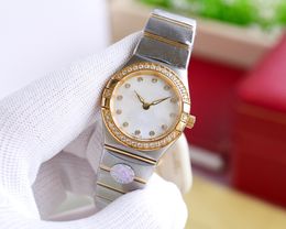 TS 28*10mm constellatie dameshorloge Quartz 316L orologio di lusso horloges diamanten horloge