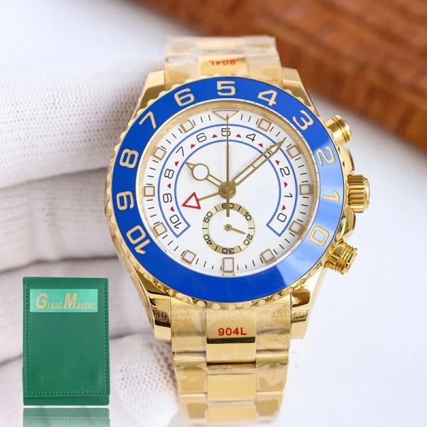 TS6X TS6X hot TOP Mens montre en or bracelet vintage waite cadran étanche montres de designer YachtMaster homme montres mécanique montre-bracelet sport plongée oyster bracel