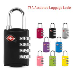 Serrure de voyage à bagages approuvée par la TSA Petite serrure à combinaison pour casier de gym scolaire, valise à bagages, serrures à bagages, classeurs, boîte à outils, étui