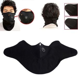 Tsai winddichte fietsmasker neopreen nek warm half gezicht masker stof beschermt winter sport fietsport buitenmaskers