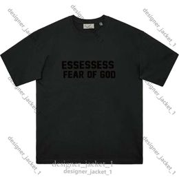 Tshirt Designer EssentialSclothing Men T-shir Womens T-shirt O-Neck 3D Letters Luxurys Top Quality Lettre EssentialSthirt Imprimé Shirt 8797