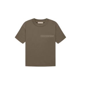Tshirt Designer Mens T-shirt Street Casual Loose Men Femmes Femmes Sho-Sleeve Poitrine Print Fashion Tops Fear Gieux Fog 315