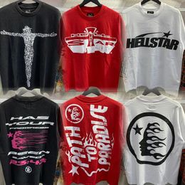 T-shirt de créateur unisexe, 100% coton, 300g, imprimé amusant, Antique, manches courtes, hip-hop, chemises de rue, prix de gros