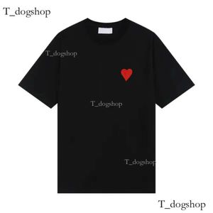 Tshirt Fashion Designer T-shirt Amis T-shirt Nouvelle-couleur Amour Love Broidered Macaron Men's Women's's Femmes Coton Cotton Coton Colonnées Summer Loose confortable 145