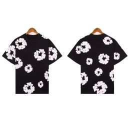 Tshirt Man Denims Tears Shirt Denim Teaes Sweatshirt High Quality Designer Shirts Short Kapok Pure Coton pour hommes