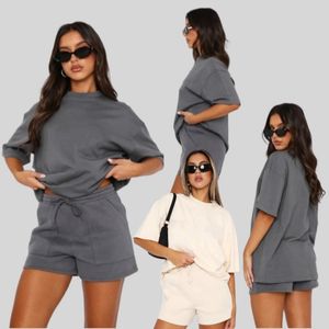 T -shirt heren T -shirts voor mannen designer shorts mouwen mouwen T -shirt vrouwen kleding oversized los sweatshirt crop top dames heren gespoten brief streetwear