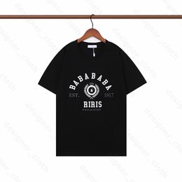 T-shirt Hommes Femmes Designers BA T-shirts Hip Hop Mode Impression À Manches Courtes Haute Qualité Cotons Homme T-shirt Polos Ches Summe2860