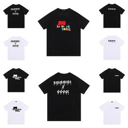 T-shirt Hommes Femmes Designers BA T-shirts Hip Hop Mode Impression À Manches Courtes Haute Qualité Cotons Homme T-shirt Polos Ches Summe259q