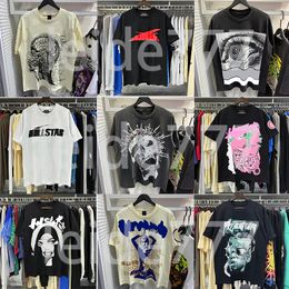 Tshirt Mens Womens Designers T-shirts Hip Hop Tee Tee Coton Tshirts Polos Colde à manches Contrôlé Top Tees Vêtements