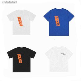 T-shirt Vlones Designer Life Hip Hop Oranje 999 Print t-shirts Miami Pop Guerrilla Shop Limited Heren Shirt Backing BUVX