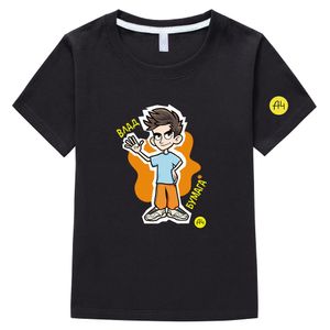 T -shirts A4 merch -t shirt kinderkleding kind jongen zomerjongens grafisch tee 4 t -shirts voor meisjes casual 100 katoenen tienerkleding 230412