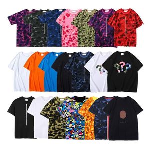 T-shirts Designer T-shirt Man Tops Haai T-shirts voor Dameskleding Mannen Mode Vrouw Haaien Ronde hals Ademend Katoen Korte Let204i