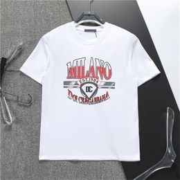 T-shirts Mode T-shirts Hommes Femmes Designers T-shirts T-shirts Vêtements Tops Homme S Casual Poitrine Lettre Chemise Luxurys Vêtements Manches Bur Vêtements Taille M-3XL # 016