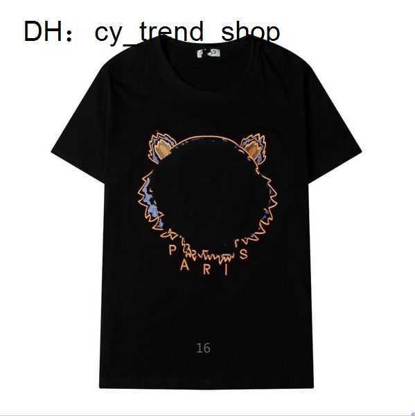 T-shirts Hommes Designer Streetwear Hommes T-shirts Madame Hauts d'été avec Tigre et Lettres Imprimé Styles Hiphop T-shirts Taille Asiatique S-2xl Ijg5 31