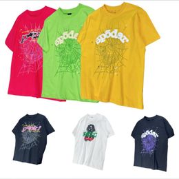 Tshirts Spider Womens Mens T-shirts Designers Cadre de lettre imprimé Fashion Femmes SP5der T-shirt Coton Tees décontractés