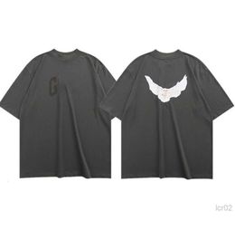 T-shirts Tripartite Dove T-shirts Designer Kanyes Wests Fashion Cos Marque Hommes T-shirts surdimensionnés Polos Peace Doves Imprimé Hommes et Femmes Yzys Pull Clothi