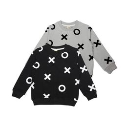 T -shirts vtree baby sweatshirt jongens uit het oog van katoen kinderen baby -kind t -shirt meisjes trui kleding tops 26y 230301