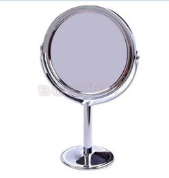 Tshou578 Femmes Makeup de maquillage de beauté Double côté normal Magnification des outils de maquillage de miroir compact Miroir compact 240425