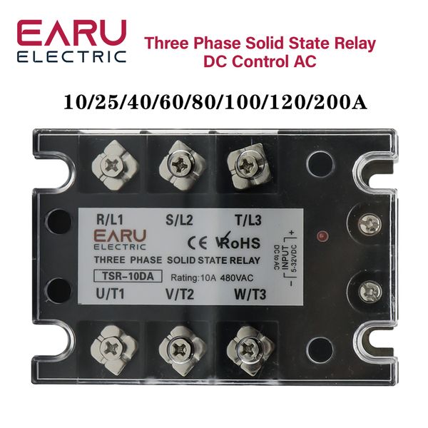 TSR SSR-10DA SSR-40DA SSR 25A 60A 80A 100A RELAD SOSS SSR TRIBO