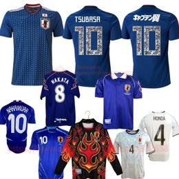 TSUBASA Japan retro voetbalshirts 18 19 Top Thaise kwaliteit NATAKA Vintage voetbalshirt 1998 NAKAMURA 06 Japans 16 17 GAKAWA Klassieke shirts Kit