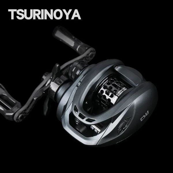 TSURINOYA 135g appât Finesse profil bas Baitcast moulinet loup foncé 50S 4kg léger jeu coulée moulinet de pêche 7.1 1 6.1g bobine peu profonde 240227