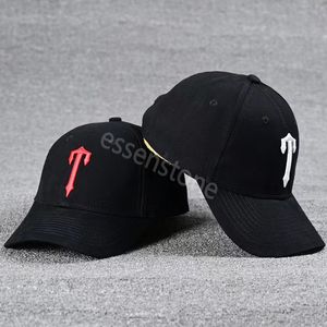 TT hoed designer trapstar hoed baseball caps heren Snapbacks blauw zwart dames hoeden hoogwaardige merkpet chroom