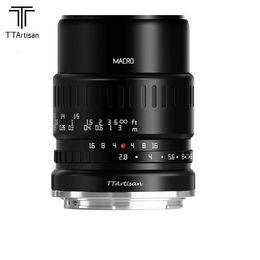 Objectif Macro TTArtisan 40mm f28 objectifs de caméra à mise au point manuelle APSC pour E Fuji X M RF Z M43 Leica L Mount 240327