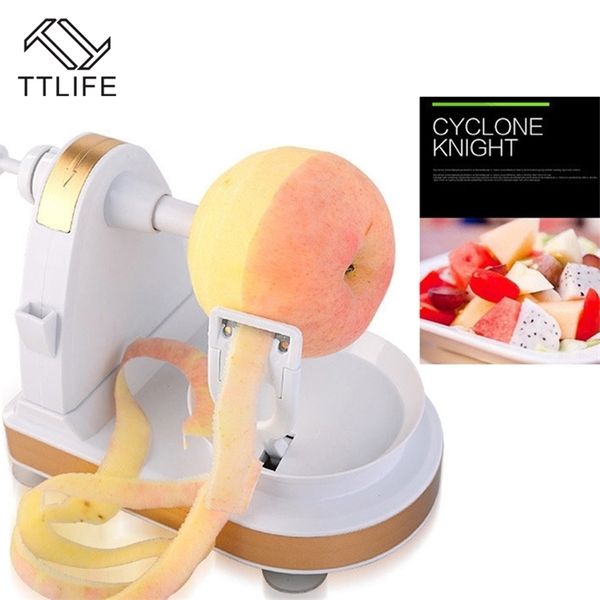 TTLife Fruit Peeler New Creative Peelling Multifonction Manual Peeler Peeler Machine Coupte Artefact Apple Kitchen Tool T200416