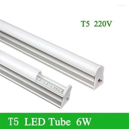 Tube lamp T5 6W bol Ampoule PVC Plastic fluorescerende geïntegreerd warm wit licht voor huiskastgarderobe