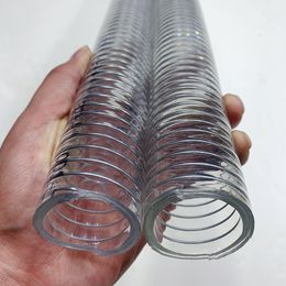 Tube Résistant au froid -40 degrés Celsius Tuyau en fil d'acier Tube renforcé en acier transparent épaissi Tube en plastique en caoutchouc résistant à la pression