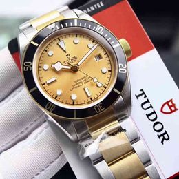 Tudor Dituo geïmporteerd Biwan ZF-fabriek Zwitsers horloge Gouden beweging Volautomatisch mechanisch Lichtgevend waterdicht